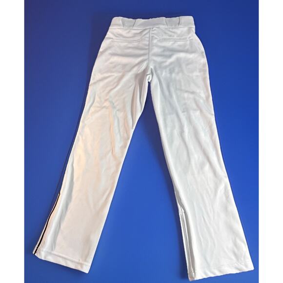 Baseball Pants Adult Small Open Bottom Loose Fit White Black Champro - Picture 7 of 16